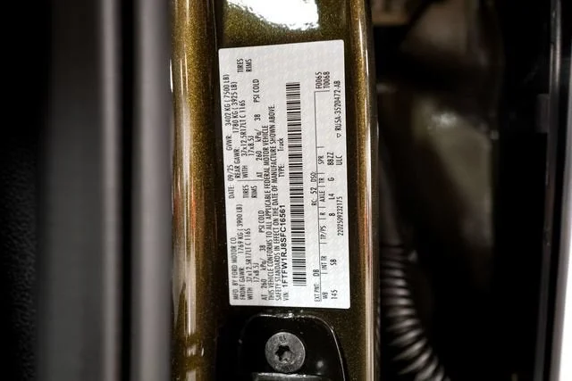 Used 2025 Shelter Green Ford Raptor image 65