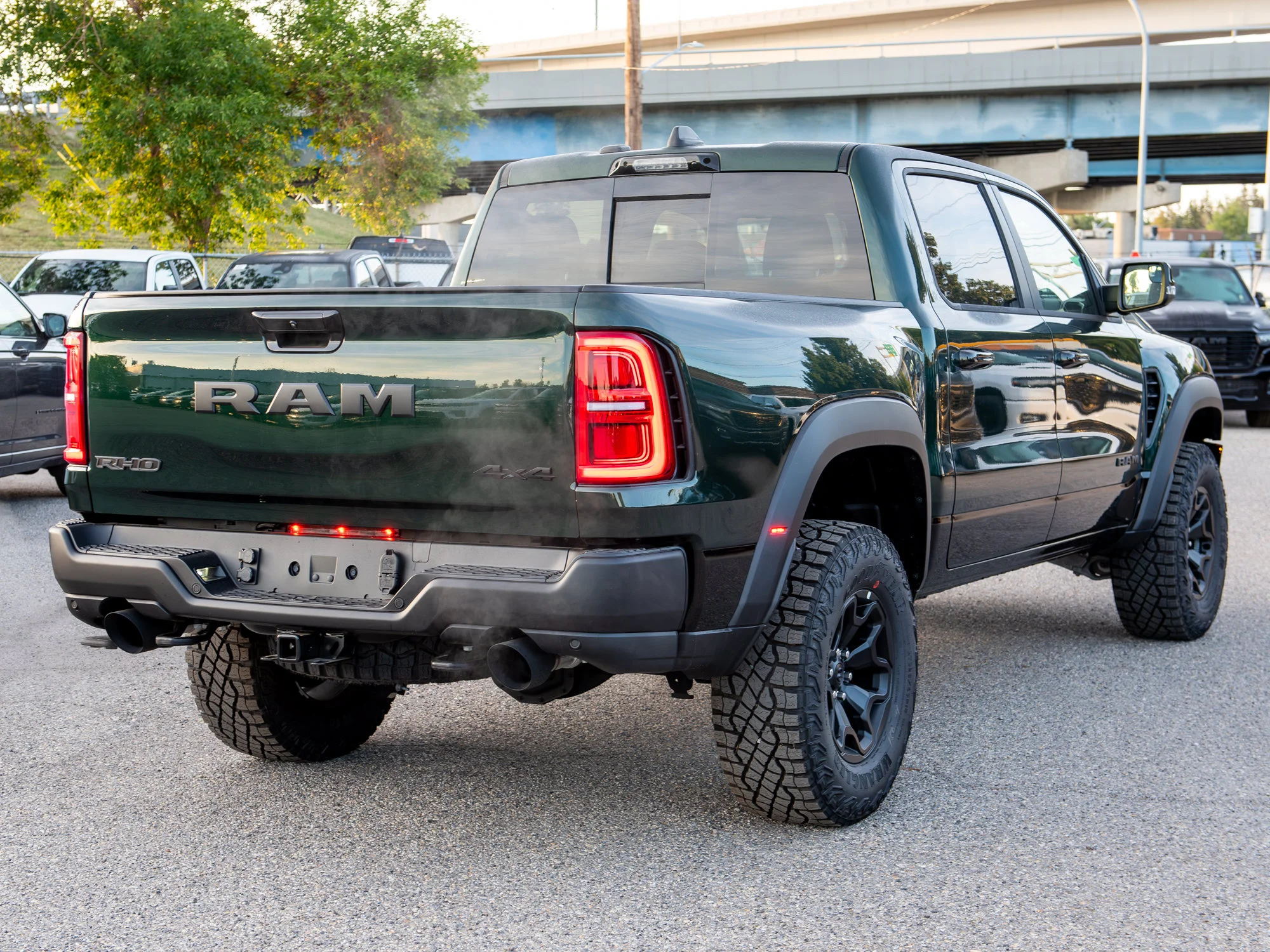 New 2026 Green RAM RHO* Crew Cab 4x4, 540 HORSEPOWER, Passenger Screen, 35 Inch Tires image 10