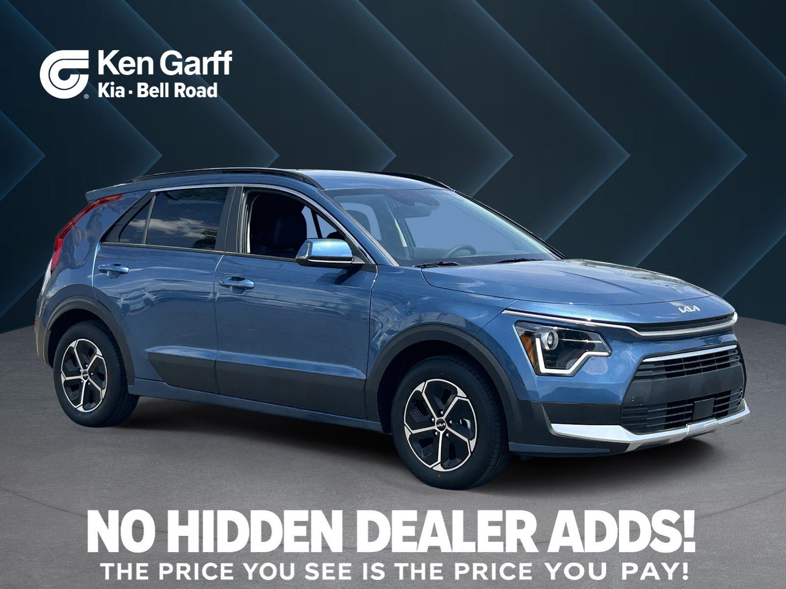 New 2026 Mineral Blue Kia EX image 1