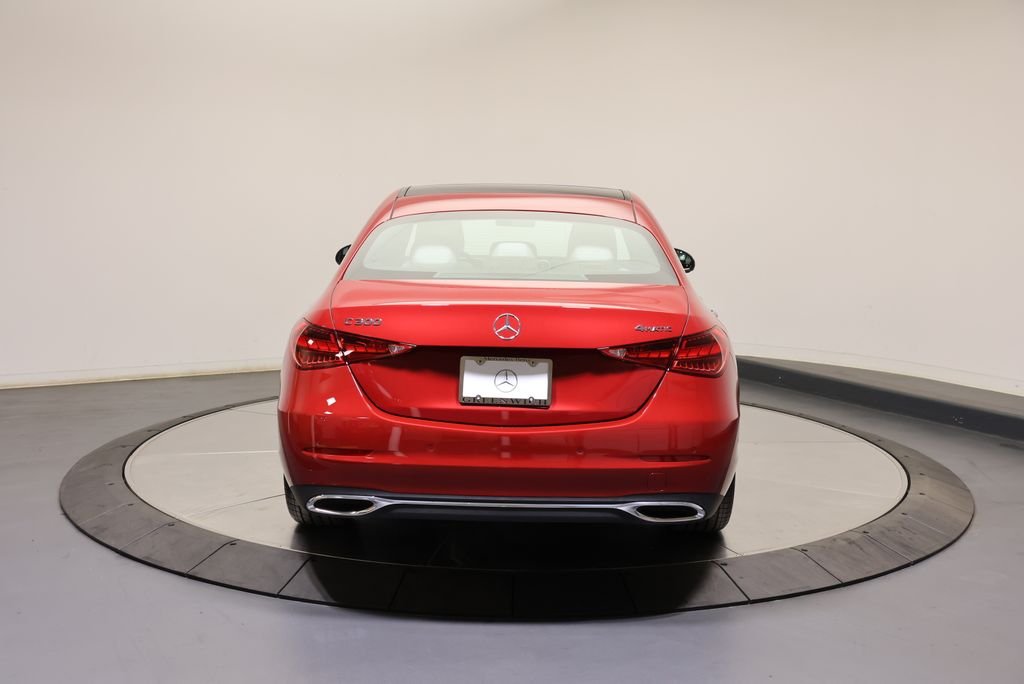 New 2026 MANUFAKTUR Patagonia Red Metallic Mercedes-Benz C 300 image 6