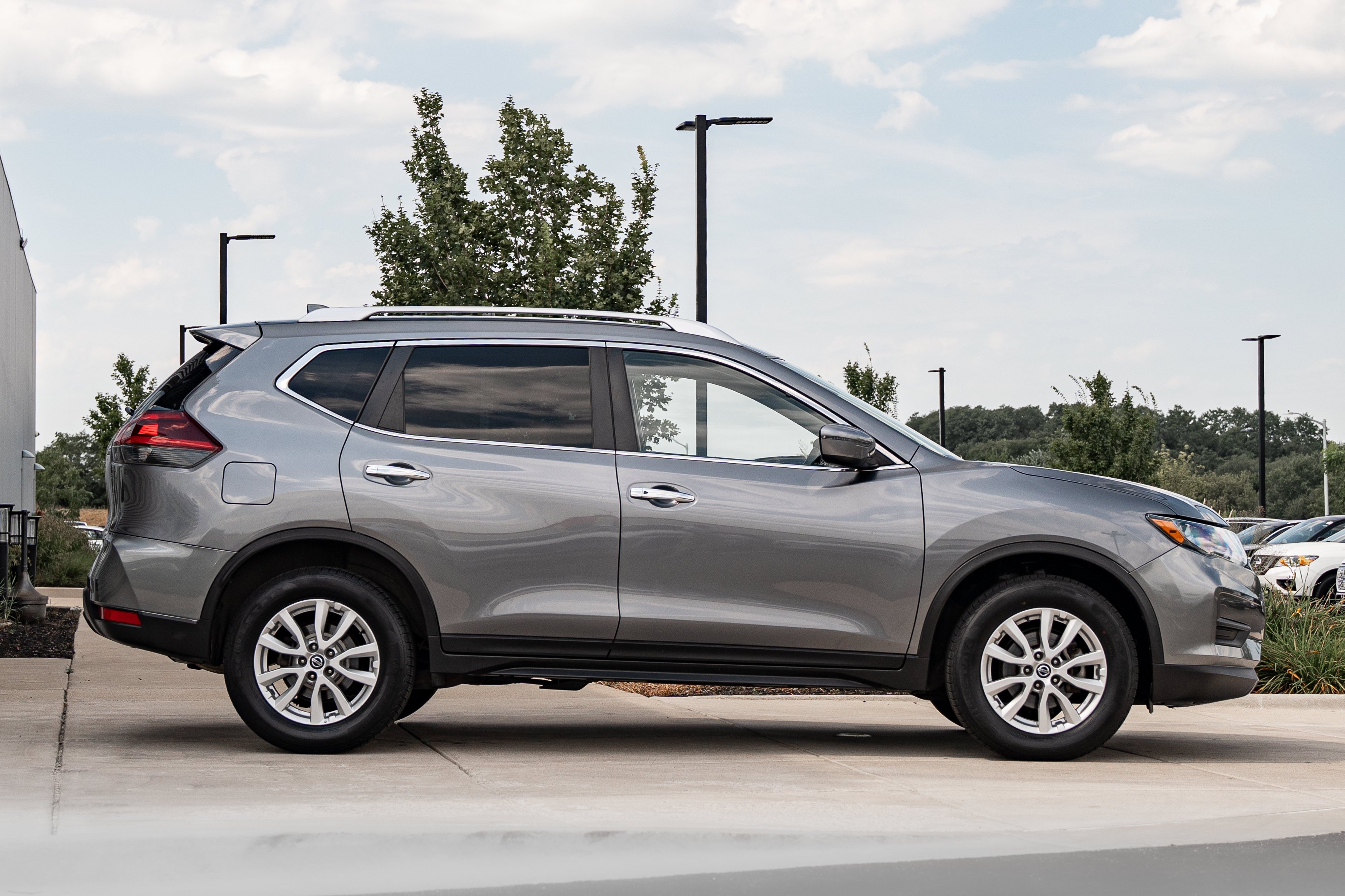 Used 2019 Gun Metallic Nissan SV image 3