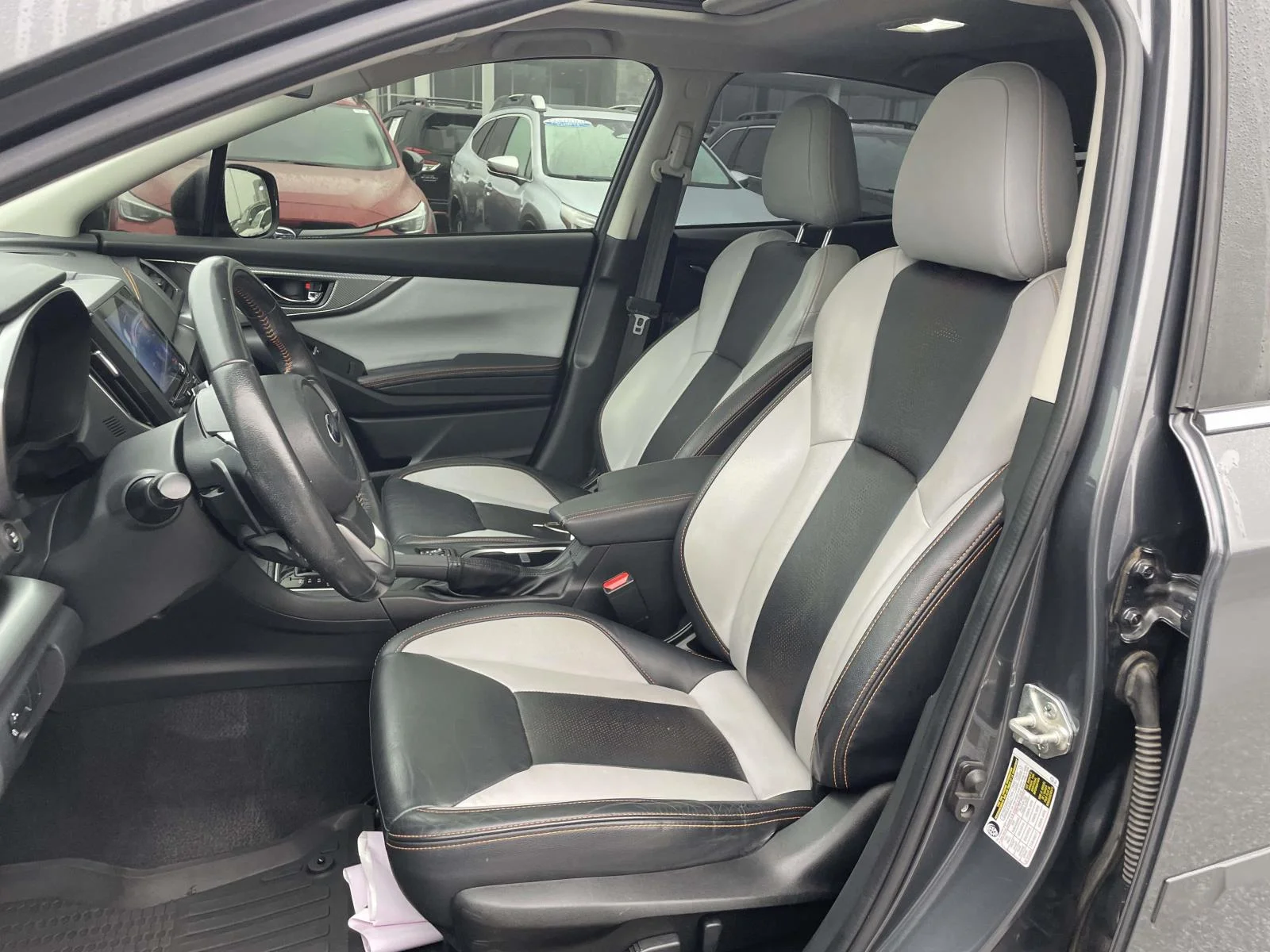 Used 2021 Magnetite Gray Metallic Subaru Limited image 8