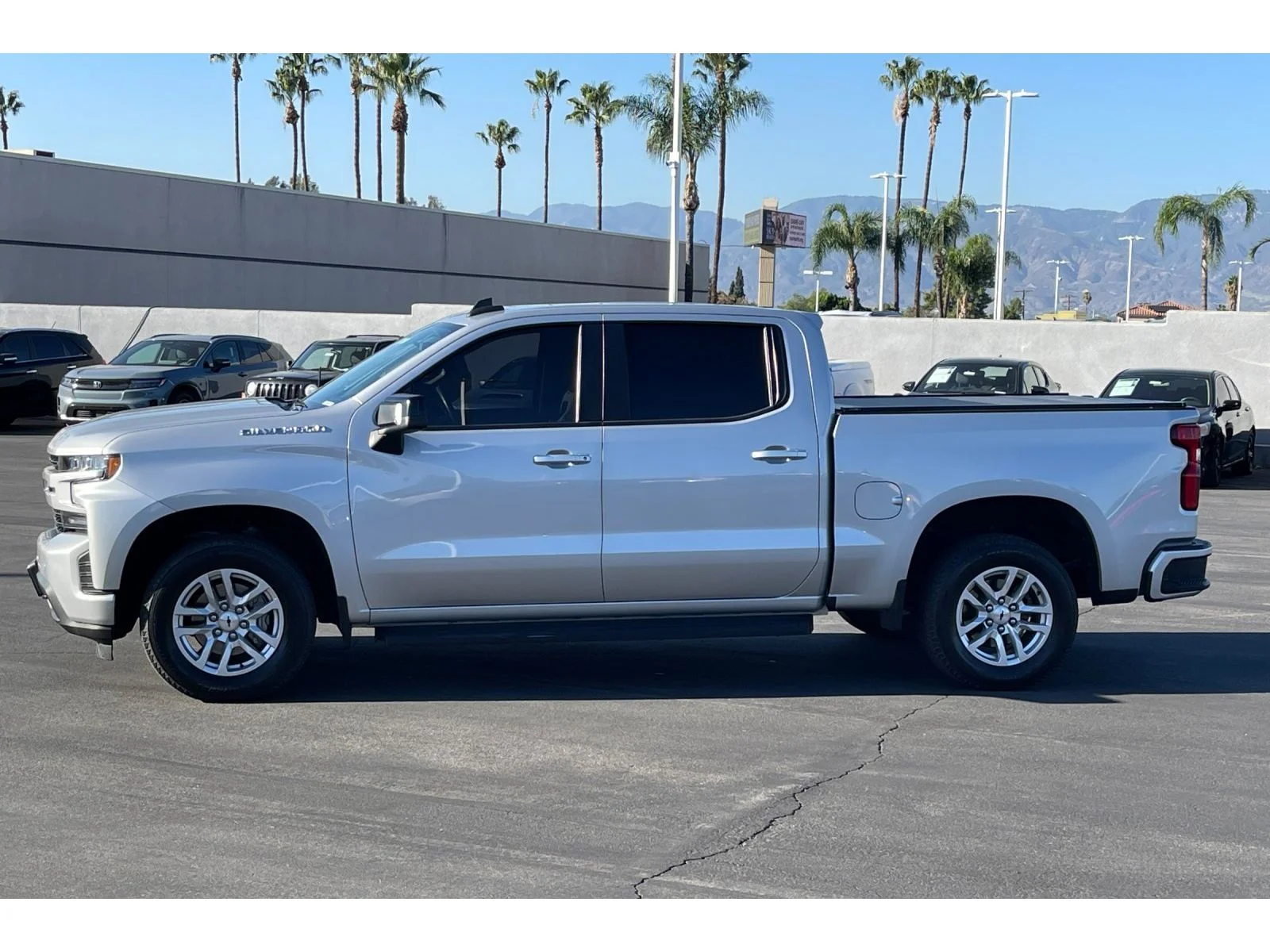 Used 2022 Silver Ice Metallic Chevrolet RST image 2