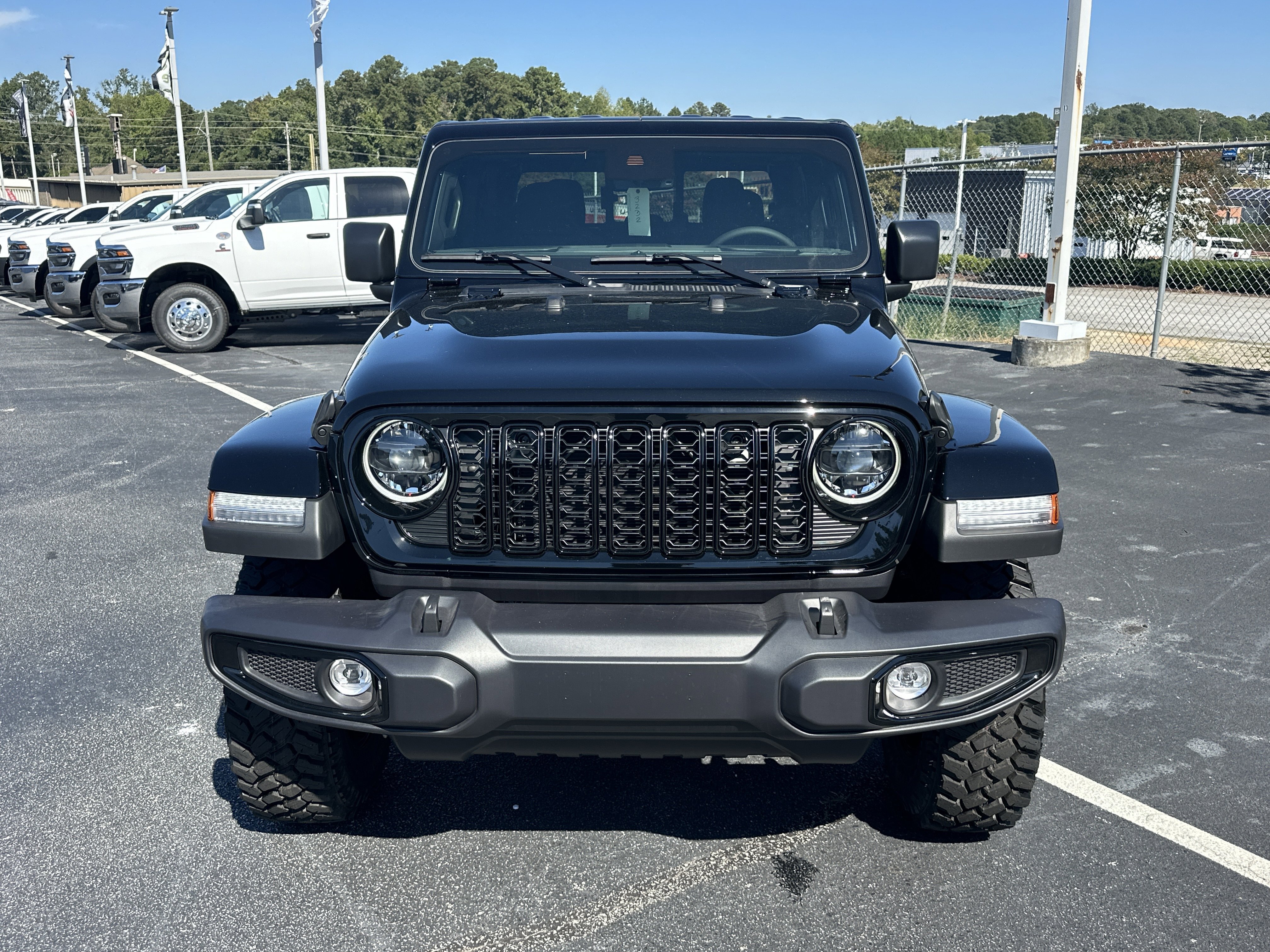 New 2025 Black Clear-Coat Exterior Paint Jeep Willys image 3