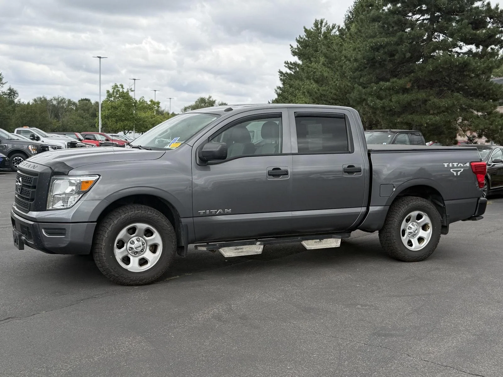 Used 2021 Gun Metallic Nissan S image 4