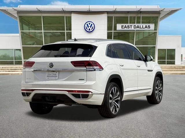 Certified Used 2022 White Volkswagen 3.6L V6 SEL Premium R-Line image 3