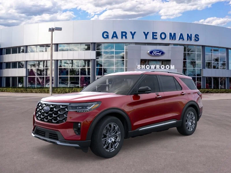New 2026 Rapid Red Metallic Tinted Clearcoat Ford Platinum™ image 1