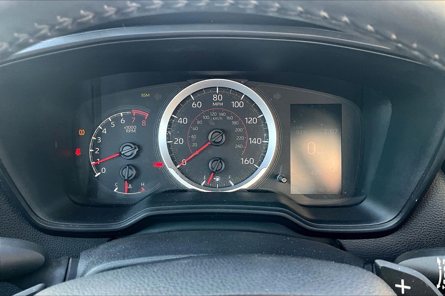 Used 2021 Silver Toyota SE image 9