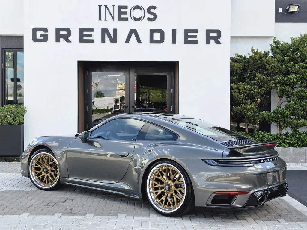 Used 2022 Green Porsche Turbo image 4