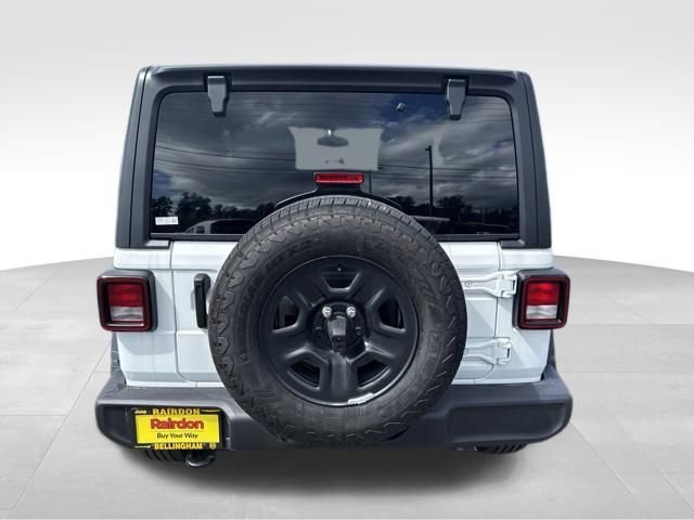New 2026 Bright White Clear-Coat Exterior Paint Jeep Sport image 6