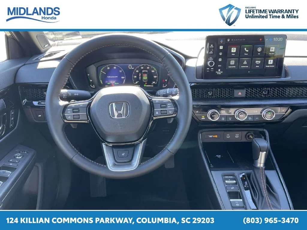 New 2027 Meteorite Gray Metallic Honda Sport Touring Hybrid AWD image 13