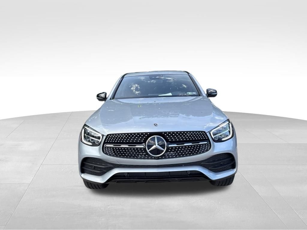 Certified Used 2023 Silver Mercedes-Benz GLC 300 Coupe image 2