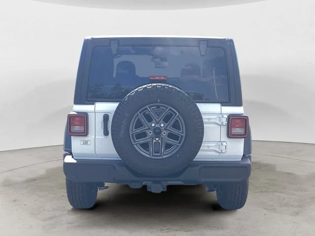 New 2026 Bright White Clearcoat Jeep 2-Door Sport S 4x4 image 5