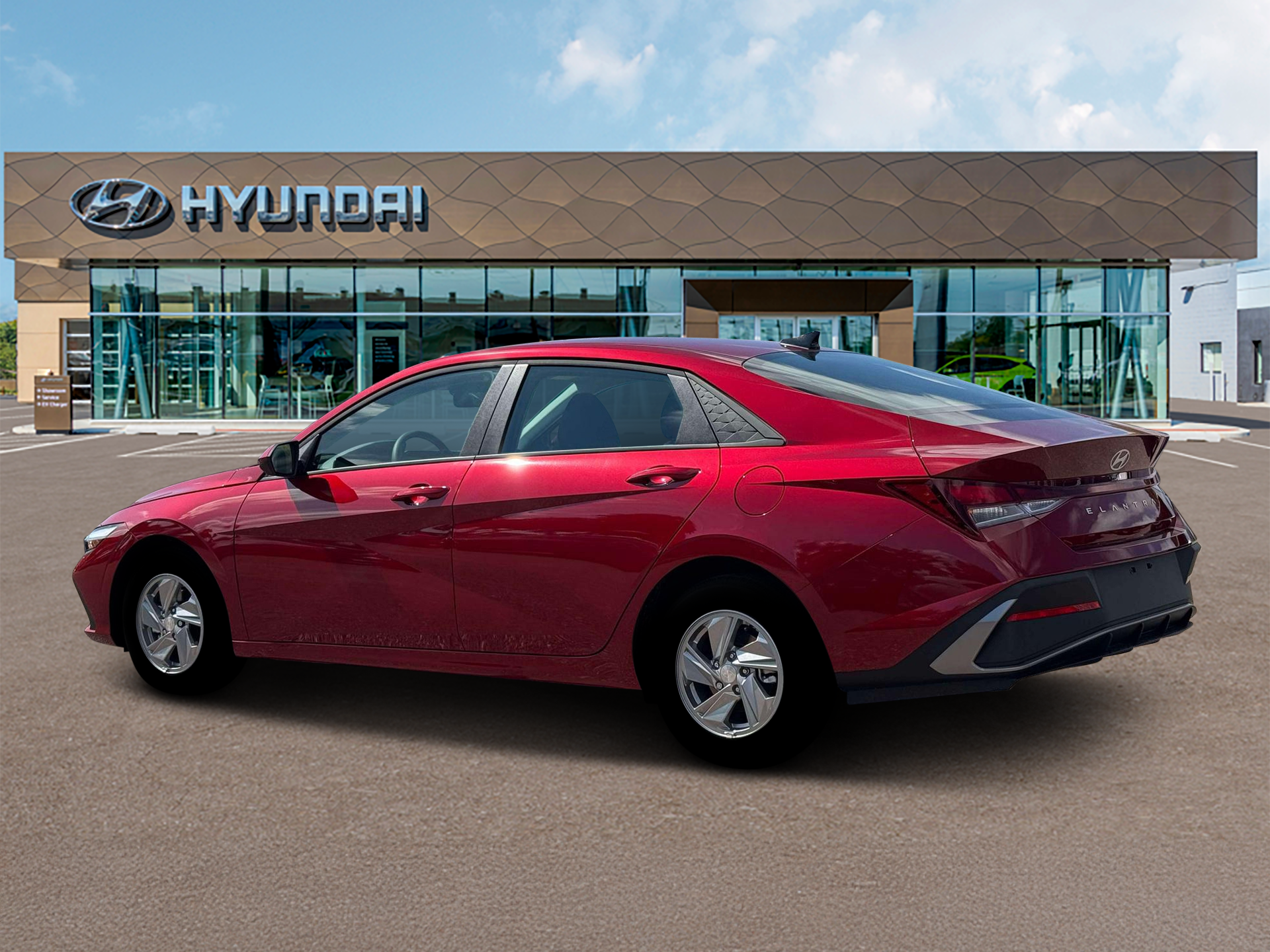New 2026 Red Hyundai SE image 4