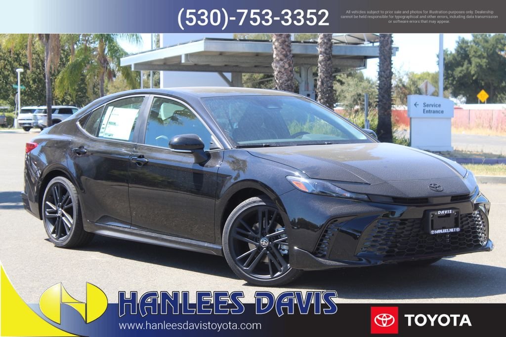 New 2026 Black Toyota SE Nightshade image 1