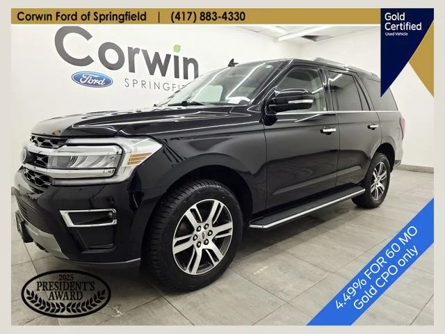 Used 2023 Agate Black Metallic Ford Limited image 1