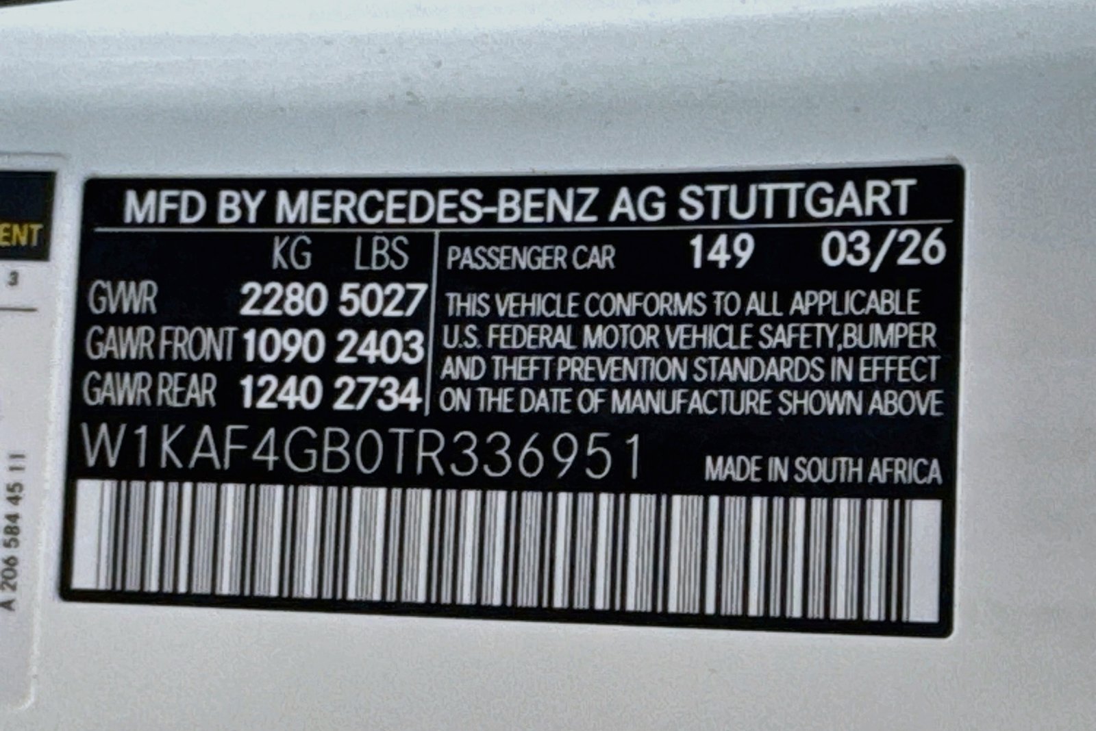 New 2026 Polar White Mercedes-Benz C 300 image 30