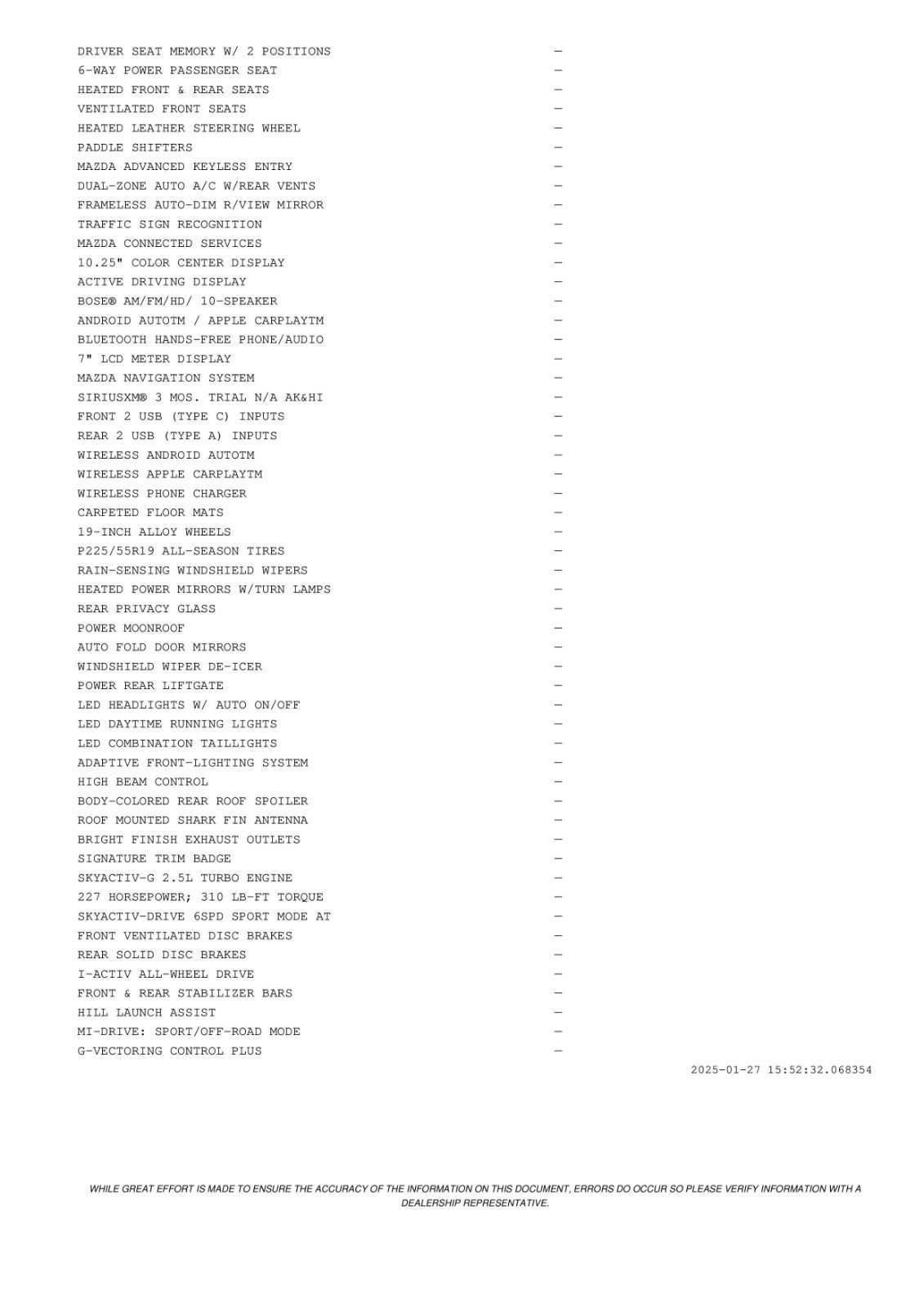 2025 Mazda CX-5 Turbo Signature - Photo 12