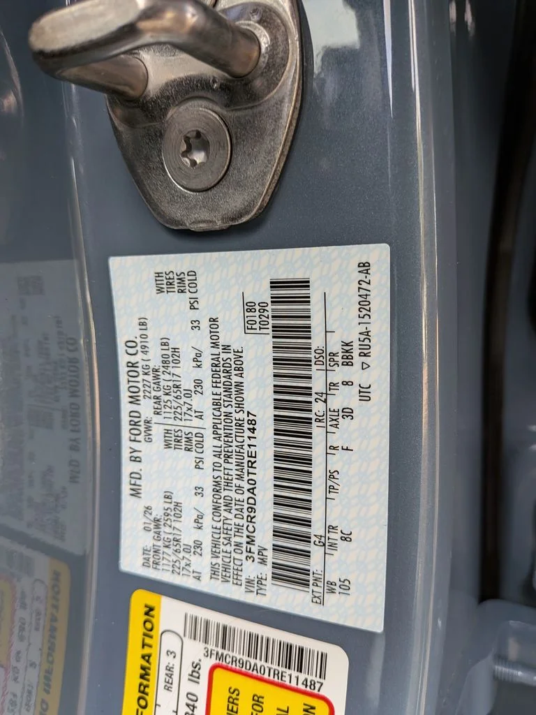 New 2026 Gray Ford Badlands image 32