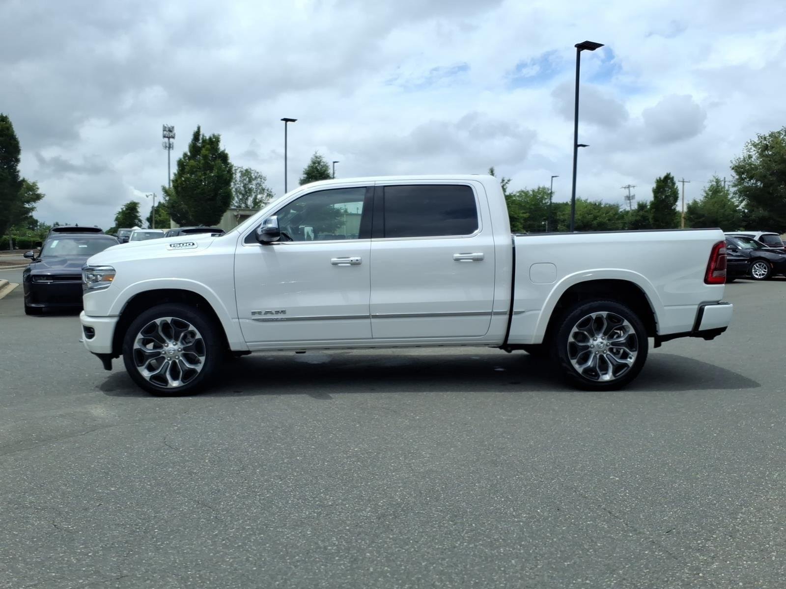 Used 2024 Ivory White Tri-Coat Pearlcoat Ram Limited image 3