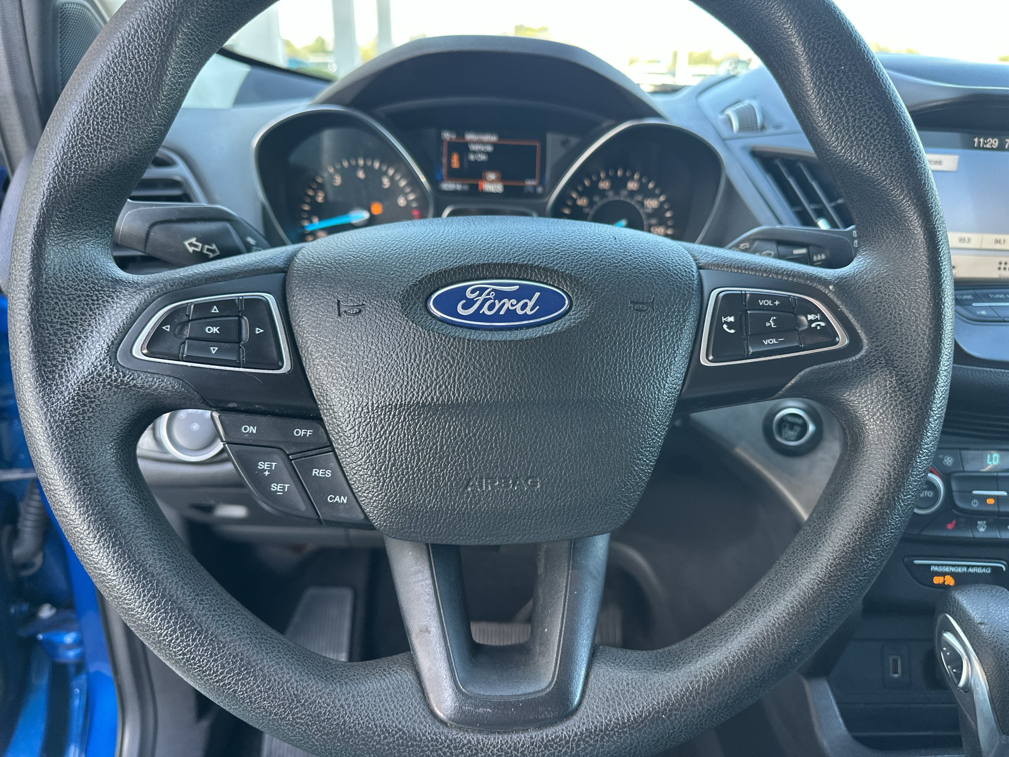 Used 2019 Lightning Blue Metallic Ford SE image 16
