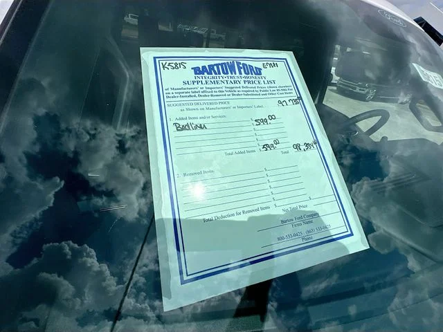 New 2026 White Metallic Ford Platinum image 2