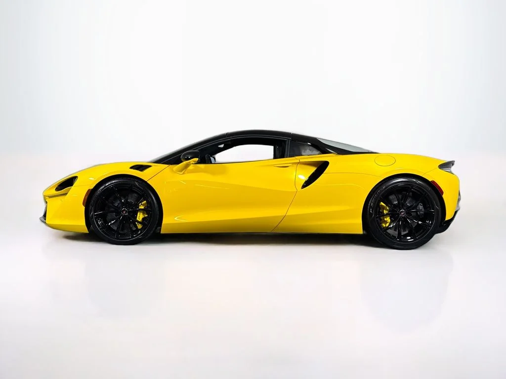 Used 2025 Volcano Yellow McLaren Performance image 2