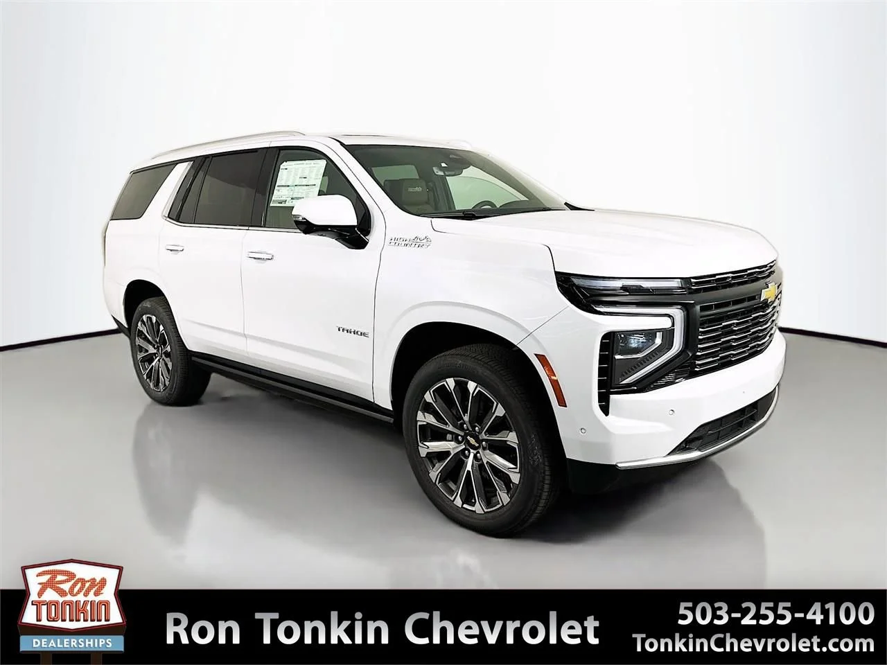 New 2026 Polar White Tricoat Chevrolet High Country image 1