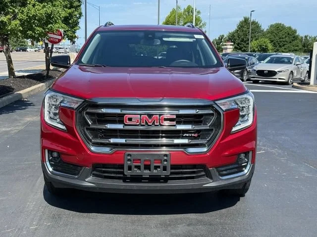 Used 2023 Volcanic Red Tintcoat GMC AT4 image 9