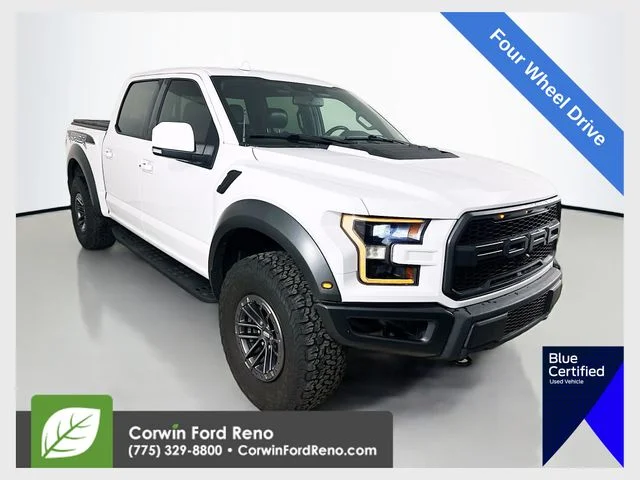 Used 2019 Oxford White Ford Raptor image 1