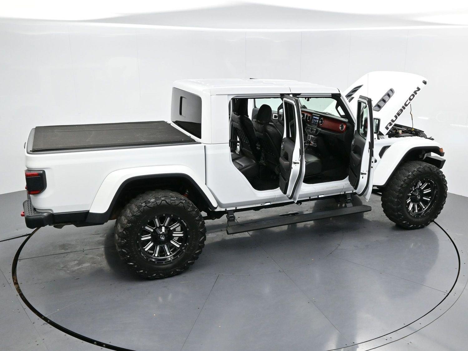 Used 2021 Bright White Clearcoat Jeep Rubicon image 41