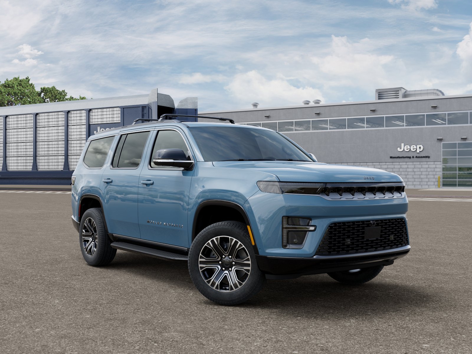 New 2026 Steel Blue Exterior Paint Jeep  image 4