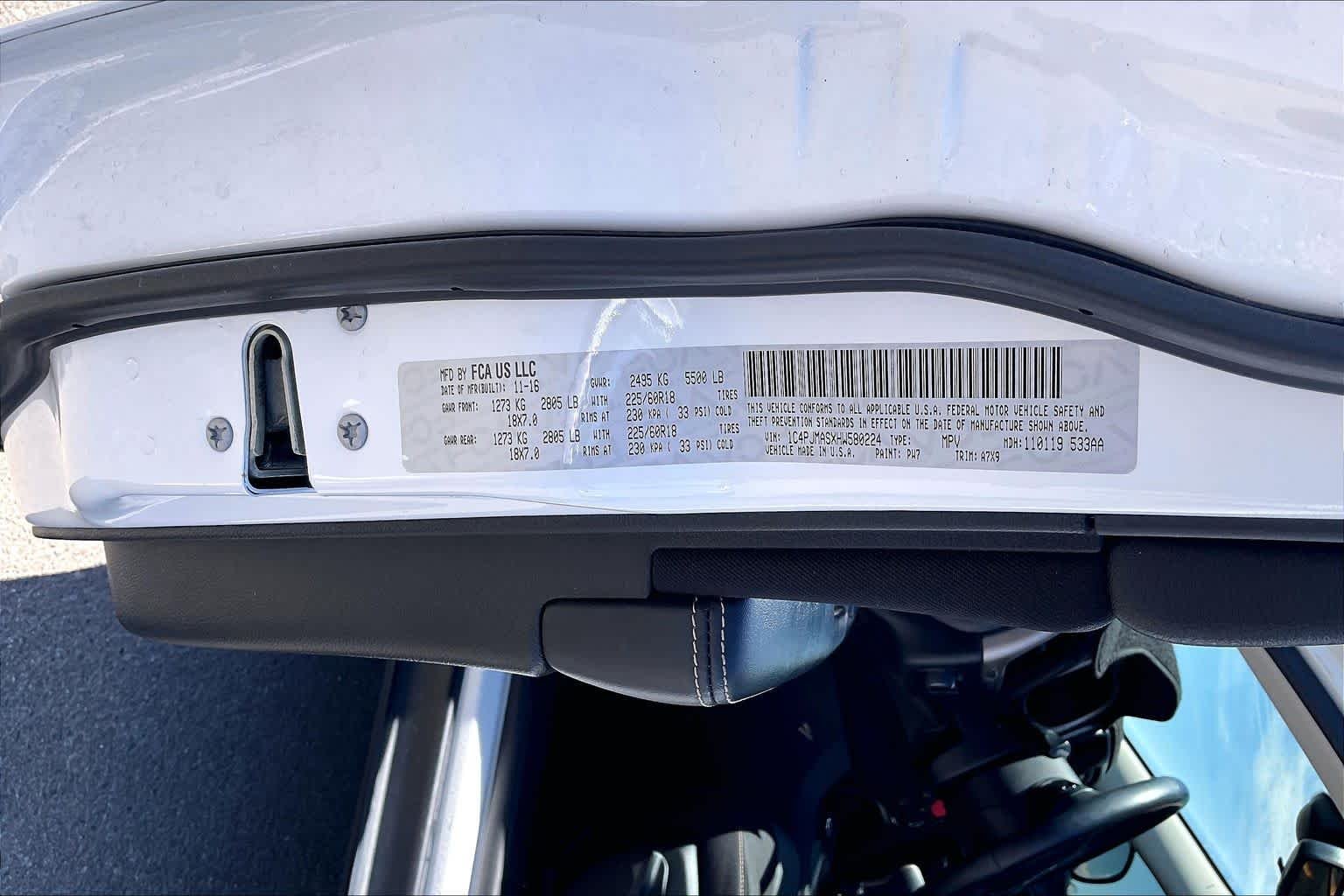 Used 2017 Bright White Clearcoat Jeep Altitude image 30