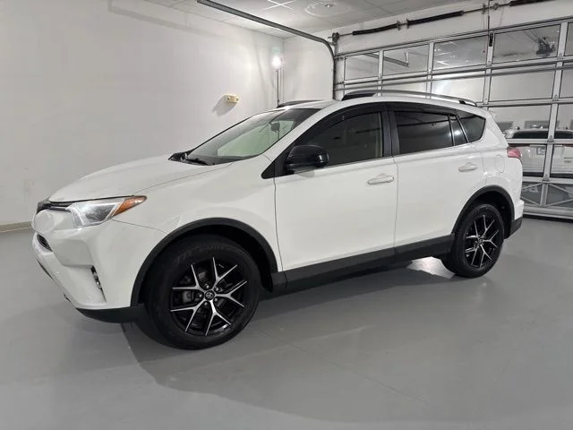 Used 2017 White Toyota LE image 4