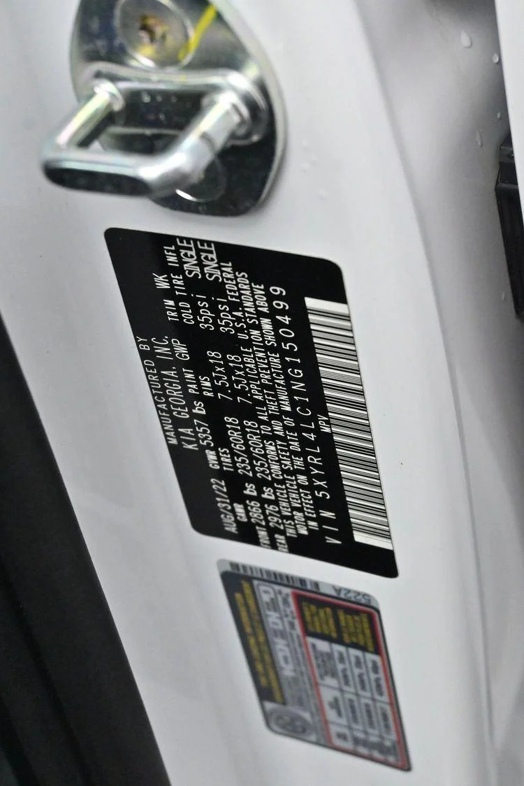 Used 2022 Glacial White Pearl Kia S image 42