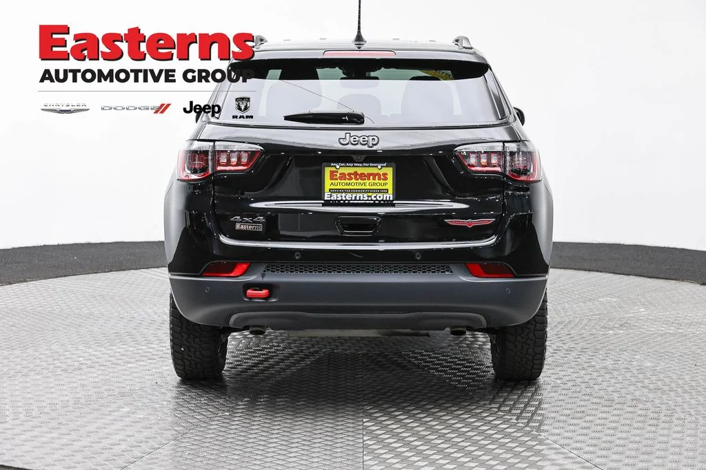 Certified Used 2025 Black Jeep Trailhawk image 8