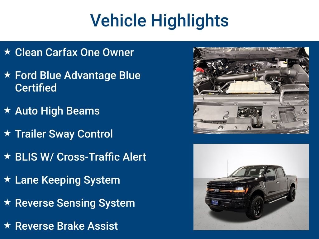 Certified Used 2025 Black Ford XLT image 3