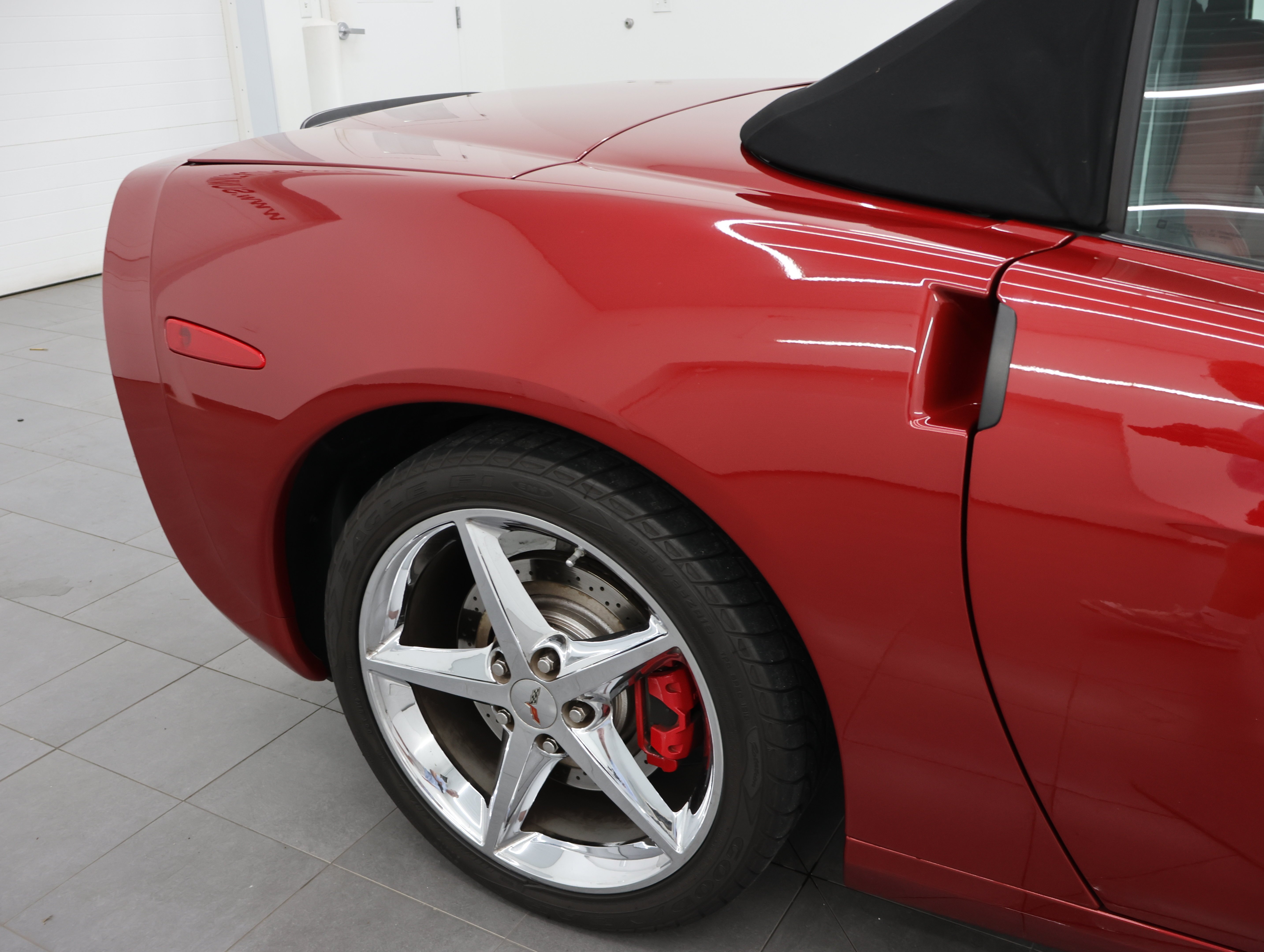 Used 2012 Crystal Red Tintcoat Chevrolet LT Convertible: 3LT-AUTO-POWER CONVERTIBLE TOP-HEATED BLACK/RED LEATHER-NEW TIRES image 21