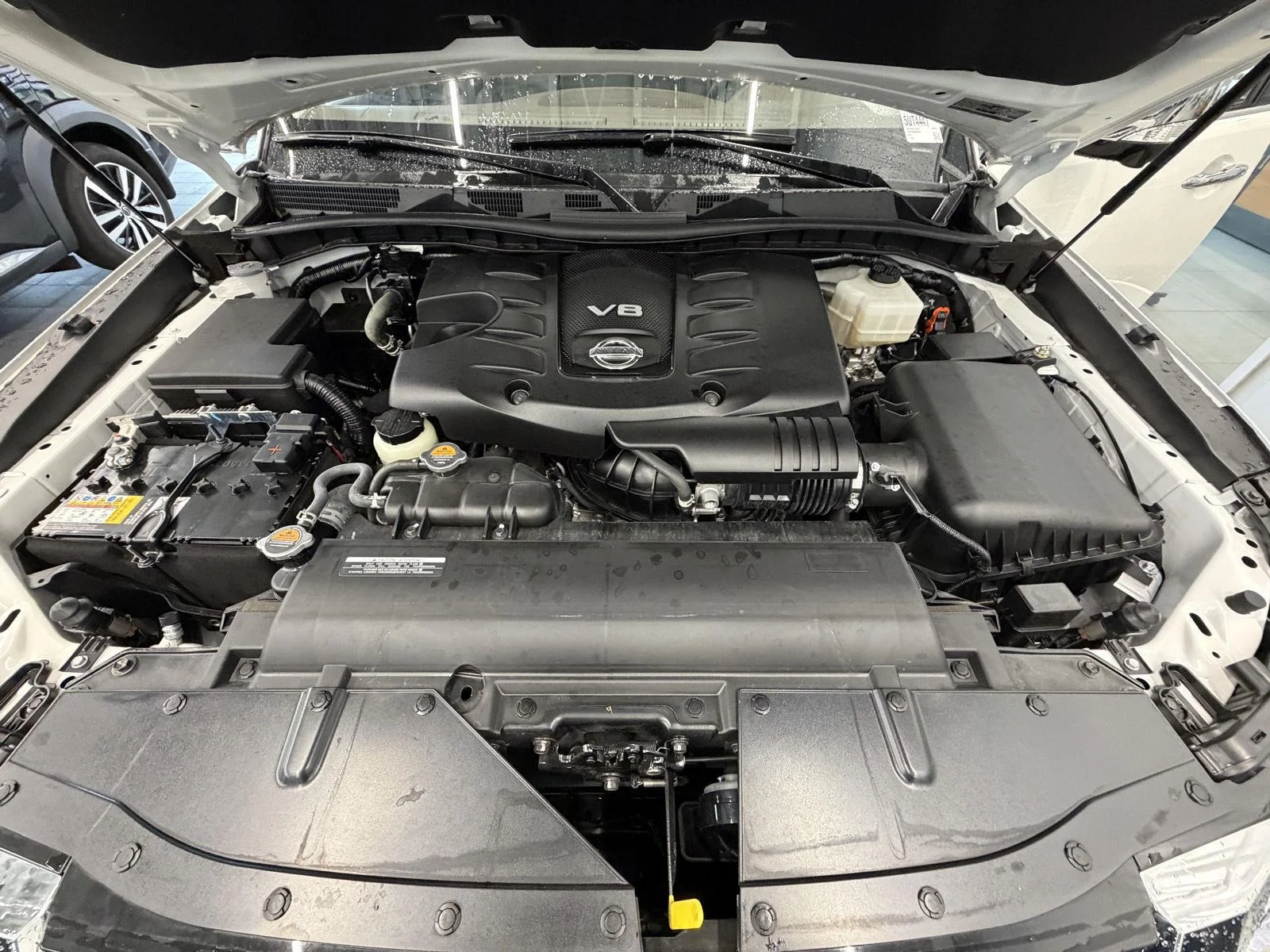 Used 2024 Aspen White Tricoat Nissan Platinum image 24
