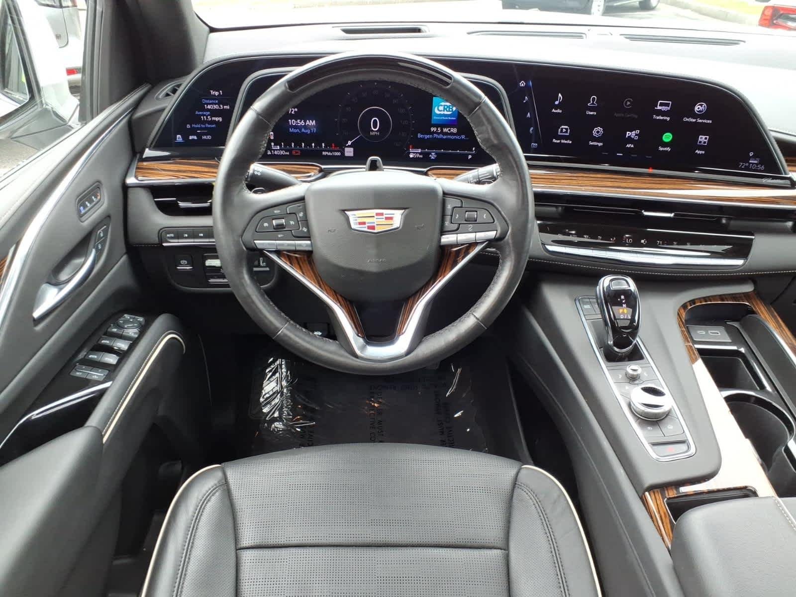 Used 2024 Crystal White Tricoat Cadillac 4WD Premium Luxury image 14