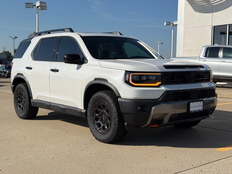 New 2026 Platinum White Pearl Honda TrailSport Elite Blackout image 2