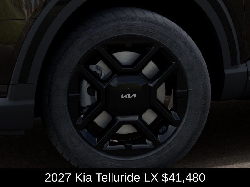 New 2027 Ebony Black Kia LX image 9