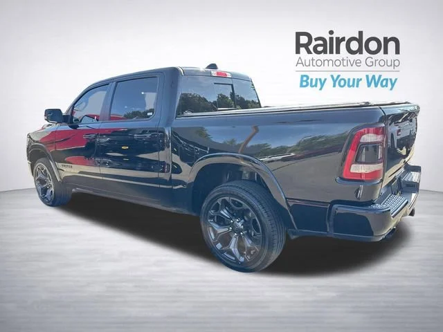 Used 2021 Diamond Black Crystal Pearlcoat Ram Limited image 5