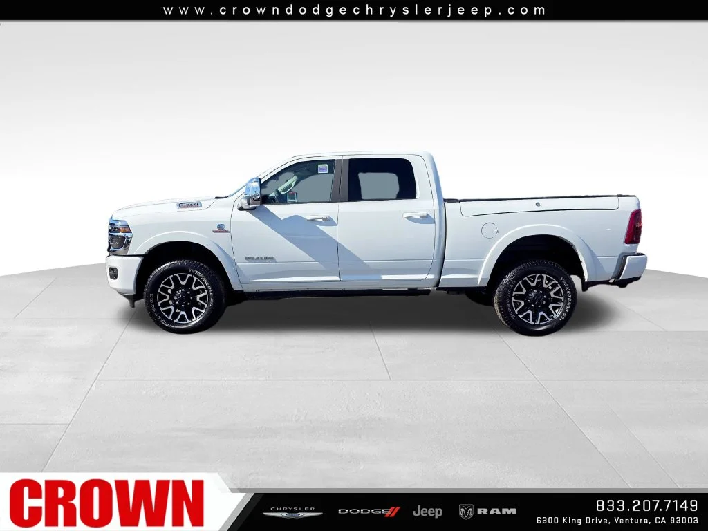 New 2027 Bright White Clear-Coat Exterior Paint RAM Laramie image 8