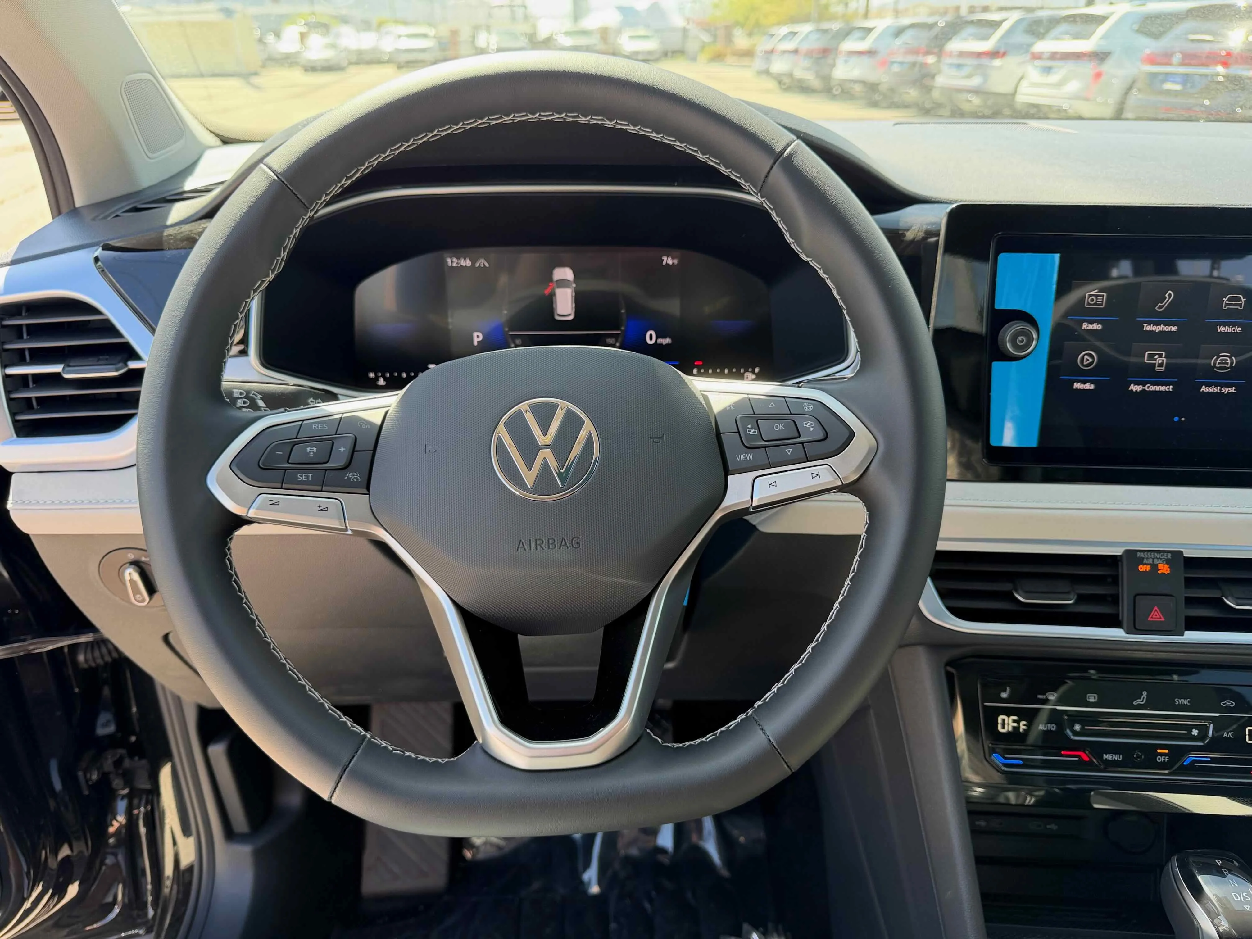 New 2026 Deep Black Volkswagen SE image 16