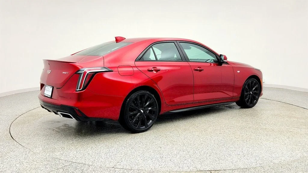 Used 2025 Radiant Red Tintcoat Cadillac 4dr Sedan Sport with 19
