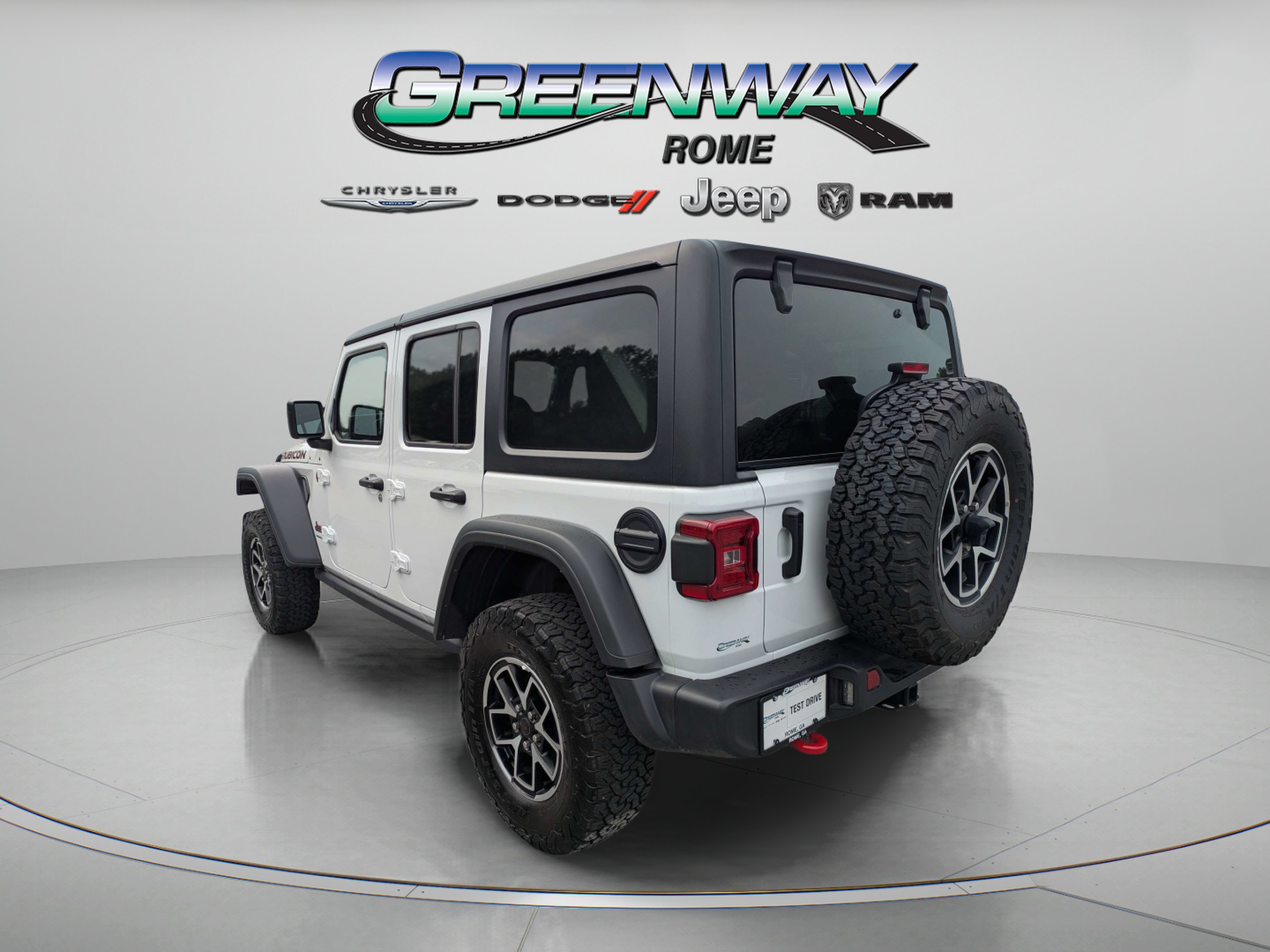 Used 2026 Bright White Clearcoat Jeep Rubicon image 5