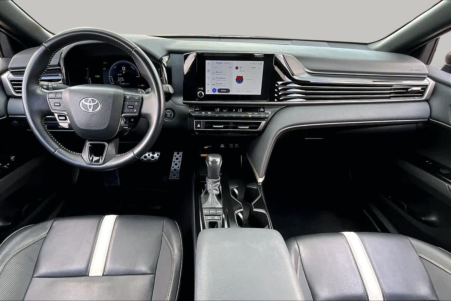 Used 2025 Midnight Black Metallic Toyota SE image 16