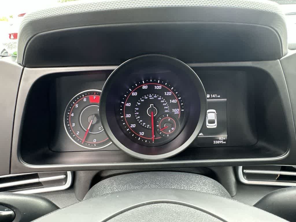 Used 2023 Scarlet Red Pearl Hyundai SEL image 16