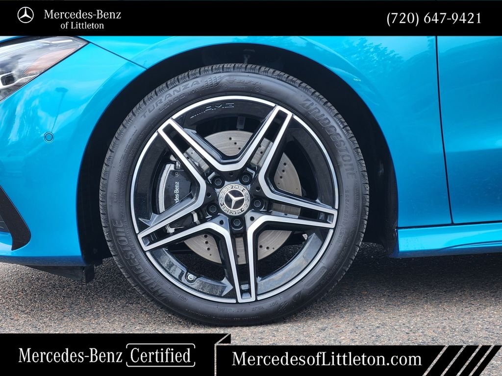 Certified Used 2025 Blue Mercedes-Benz CLA 250 image 10